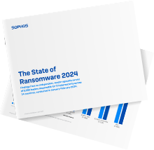 Sophos state of ransomware 2024 report covers